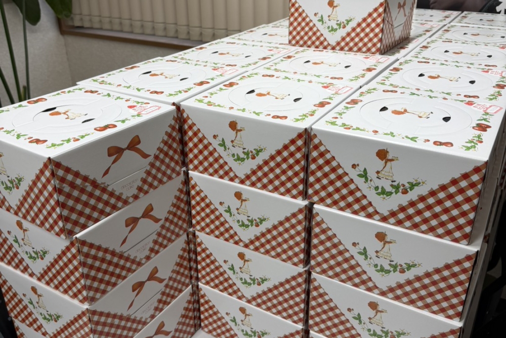 今年もクリスマスケーキを配りました🎁🎄